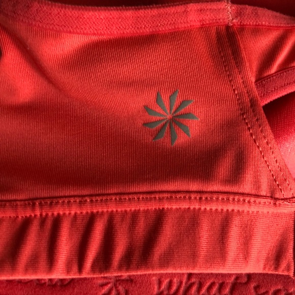 Athleta Hullabraloo Pink Coral Sport Bra - Picture 5 of 8